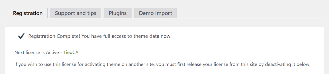 activate ban quyen theme rehub