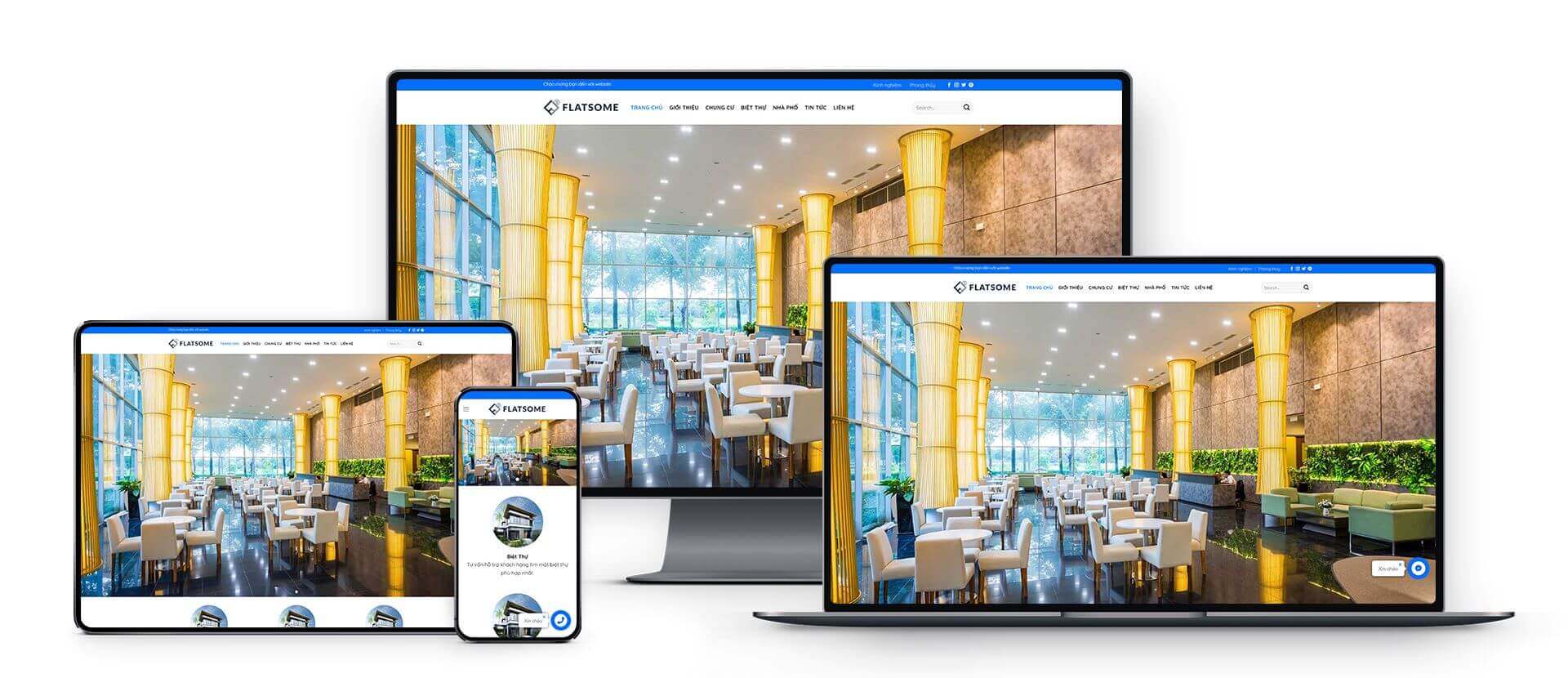 Mẫu giao diện Bất động sản